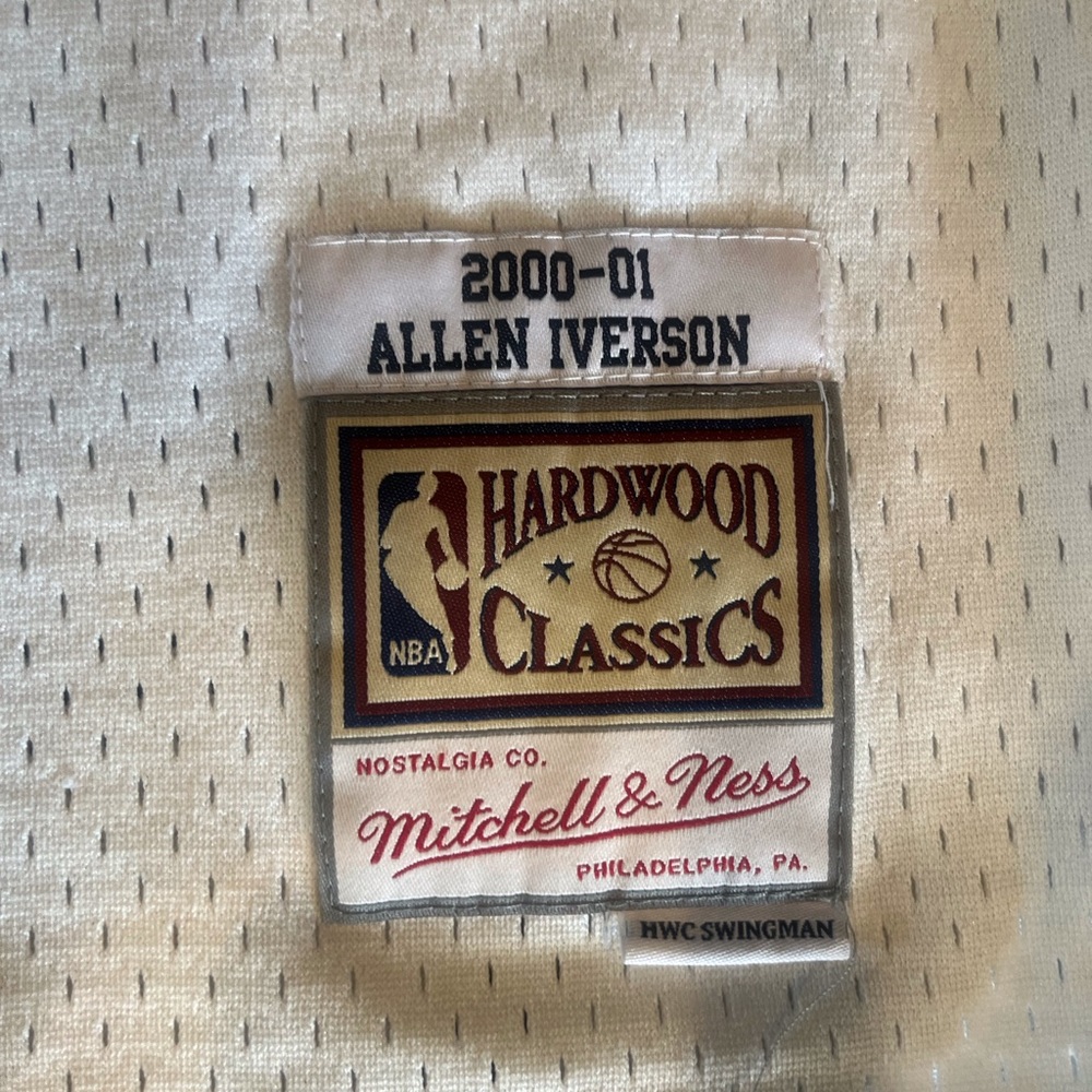 Swingman Allen Iverson Mitchell & Ness Jersey
